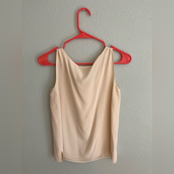 Classiques Entier pale pink silk tank - Picture 2 of 4